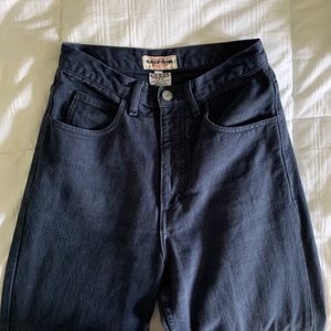 guess navy blue jeans